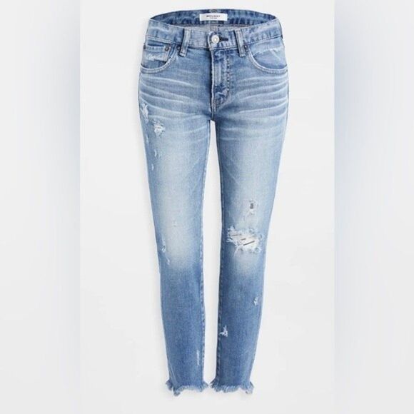Moussy Vintage Glendele Skinny Jeans in Light Blue Jeans size 27 - Picture 4 of 10